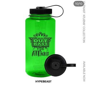 OutKast ATLiens Neon Green Water Bottle rare. New sealed